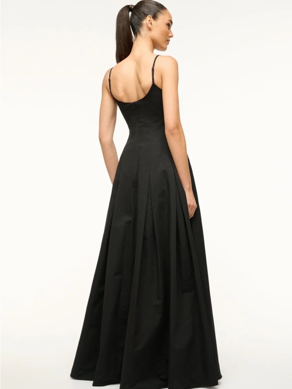 STAUD JOY MAXI DRESS BLACK - Picture 4 of 4